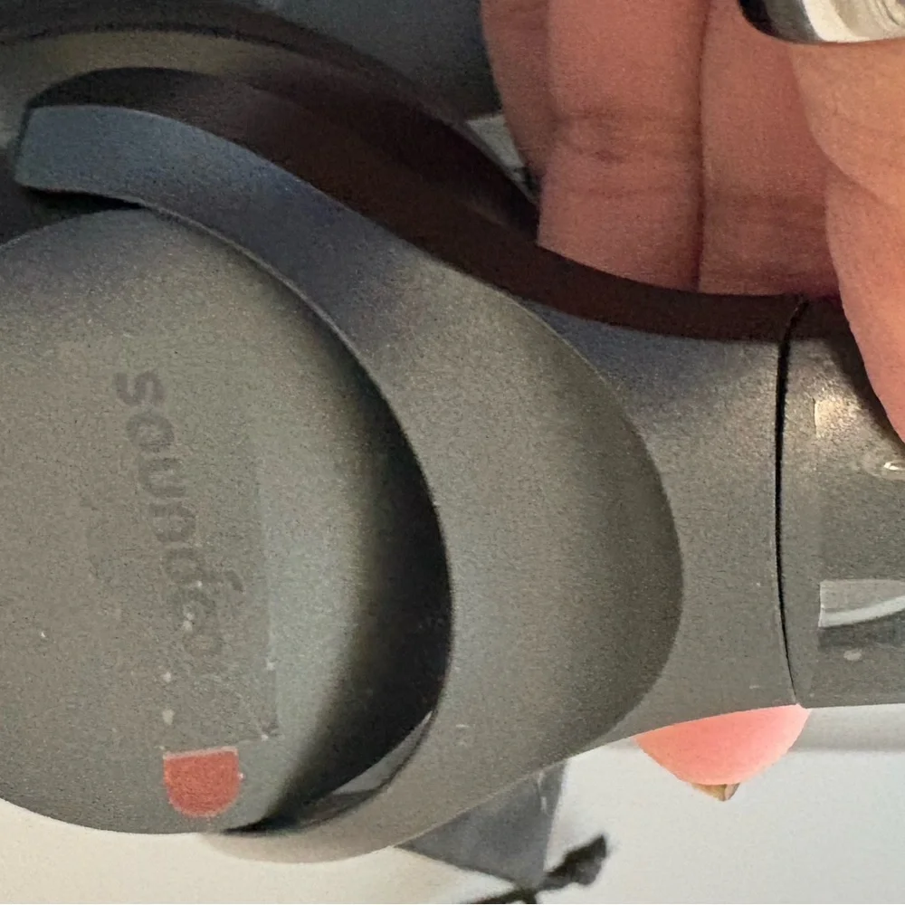 NWOT Black Over-Ear Headphones for Audio Magnification